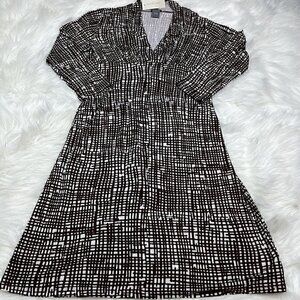NEW ANN TAYLOR Dress Women's Size 2 Multicolor Rayon Spandex Classic